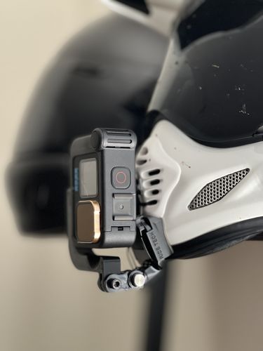 Customer photo review of Arai XD-4/Tour-X4 Camera Mount