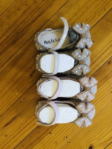 Tara B. review of Girls Bowknot  Sequins Dance Performance Shoes image 1 out of 1