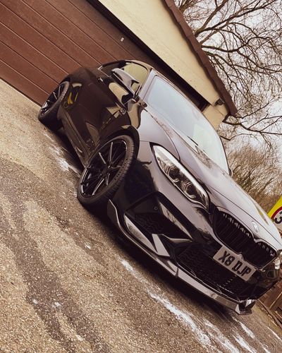 Customer photo review of MHC BMW M2/M2 Competition CSM Style Front Splitter In Gloss Carbon Fibre (F87)