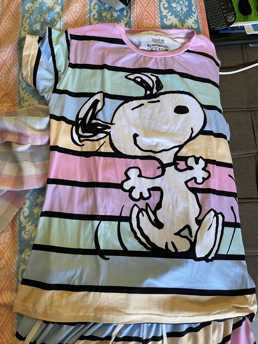 Customer photo review of Conjunto Snoopy Super Colors