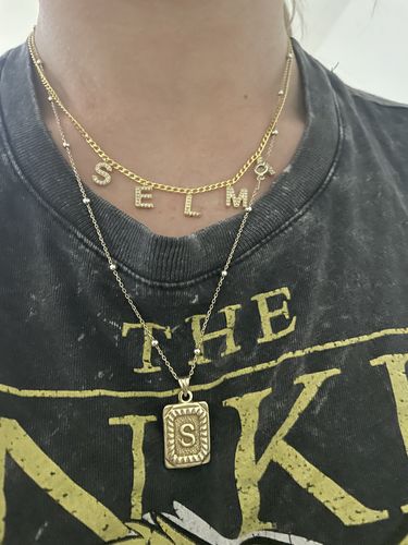 Customer photo review of Namenskette