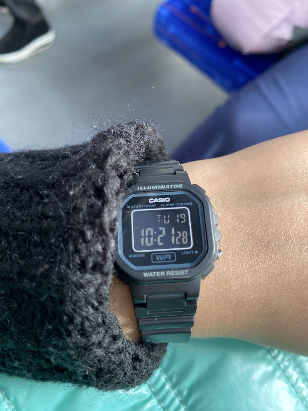 Customer photo review of Reloj Casio Vintage LA-20WH-1BDF Negro