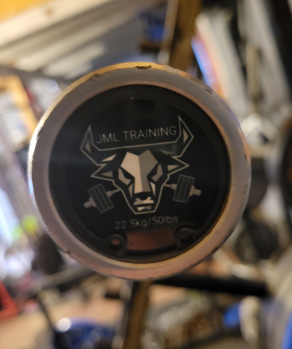 Customer photo review of Custom & or replacement barbell end caps