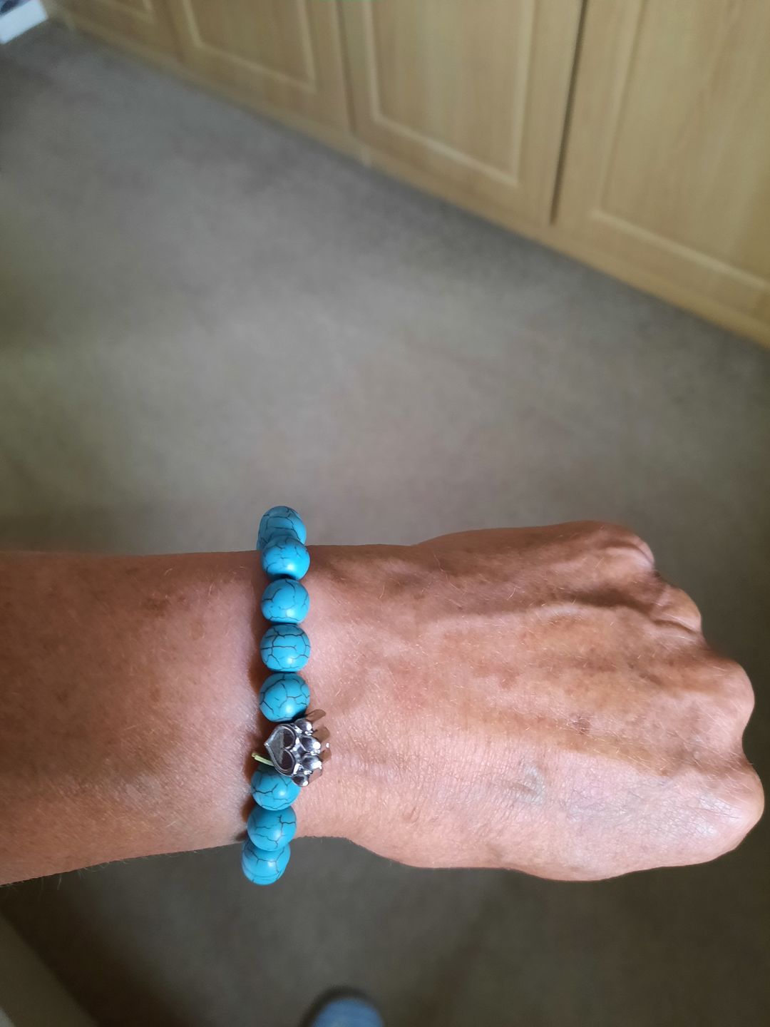 Customer photo review of Help For Paws™ Bracelet In Turquoise