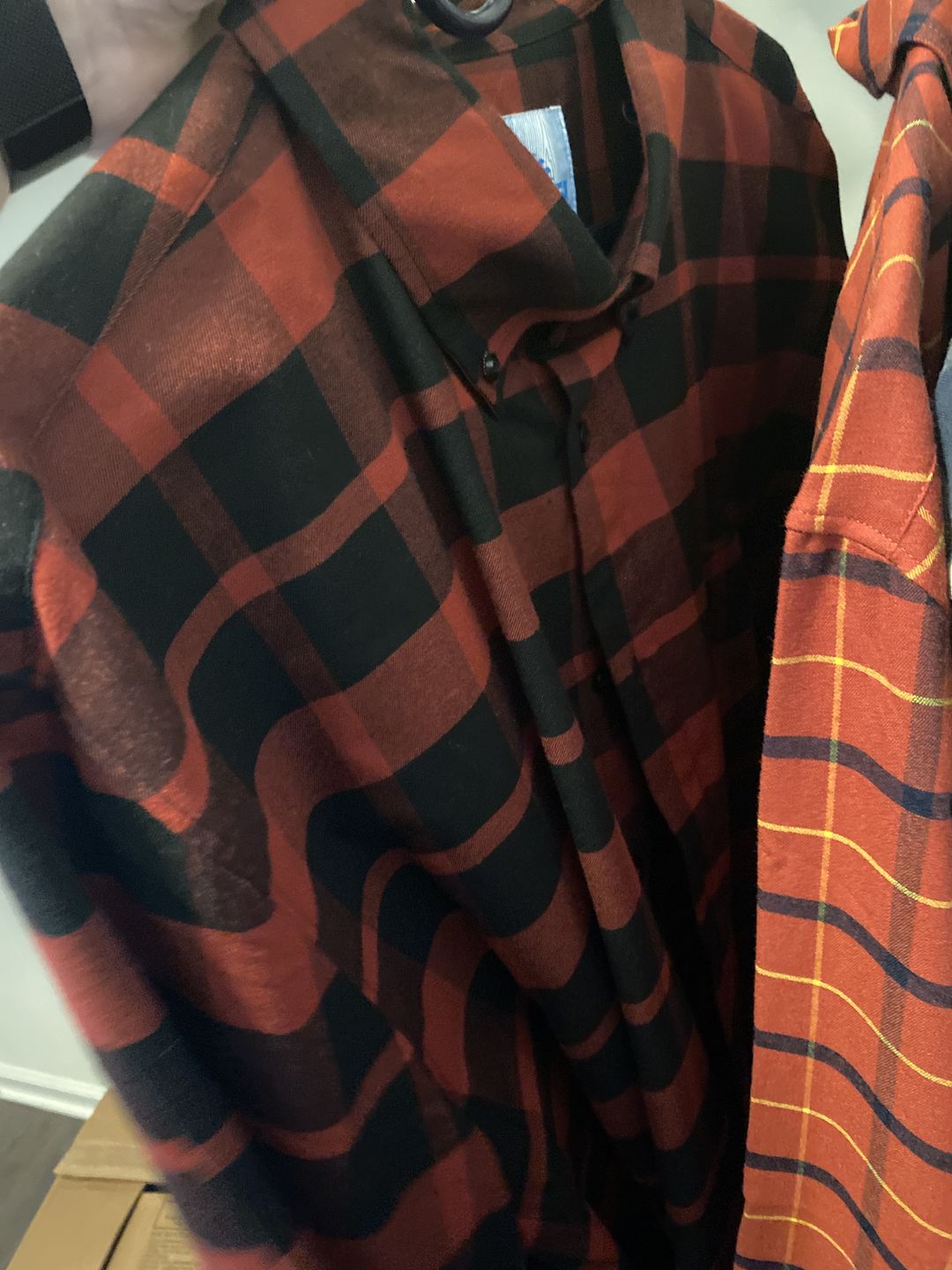 Customer photo review of Hugh Lumberjackman (Regular Fit) – BorlandFlex™ Long Sleeve Flannel