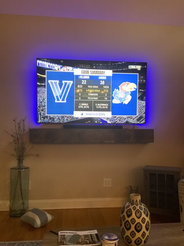 Customer photo review of Rustic Mantels