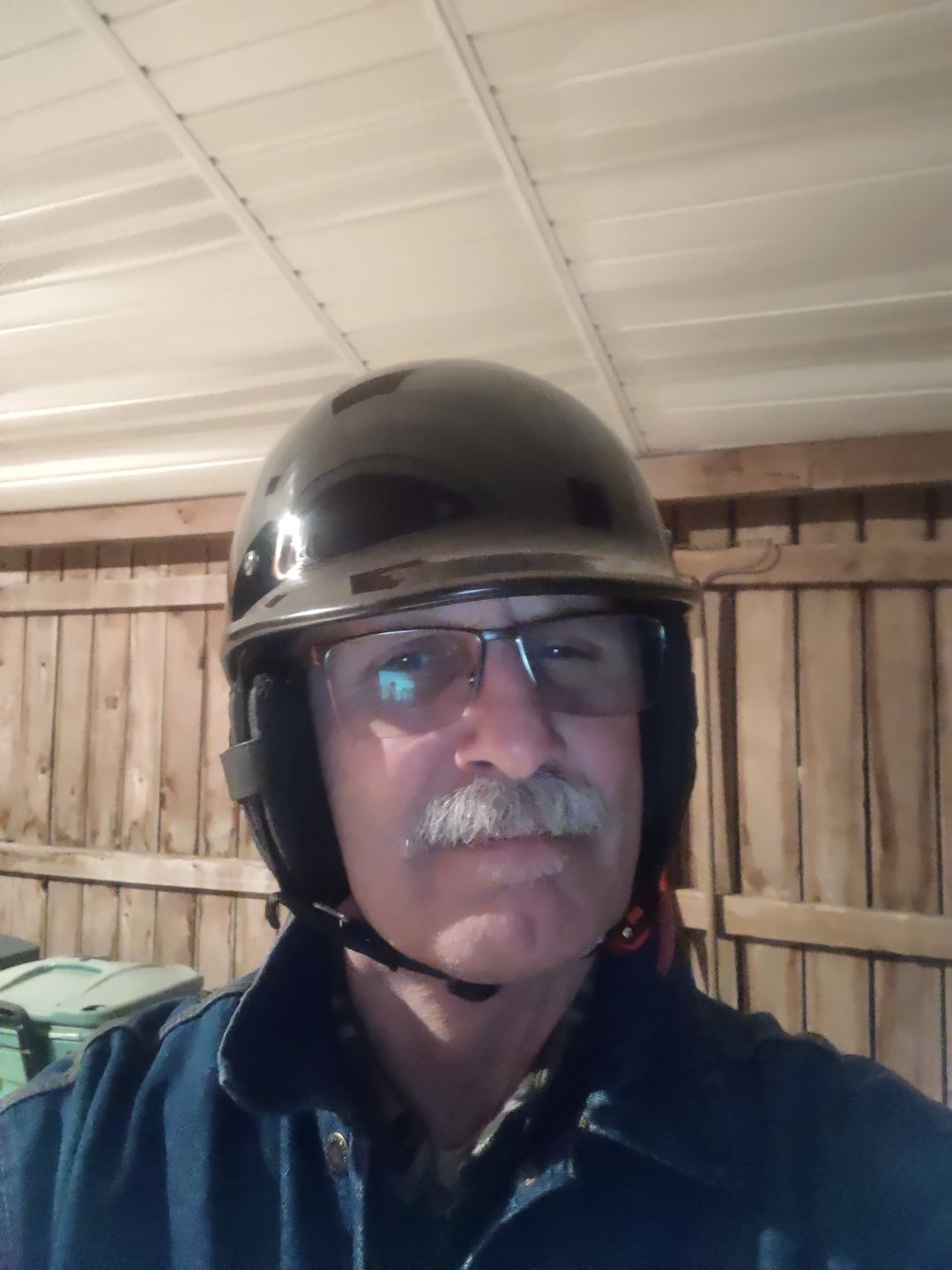 Customer photo review of Removable Protective Ear-Muffs for Beanie Helmets