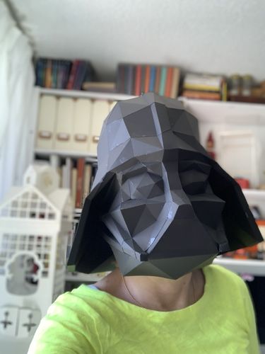 Customer photo review of Patrons Casque Dark Vador (pdf)