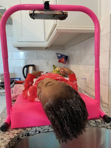 Customer photo review of Shampoo Mat Mini
