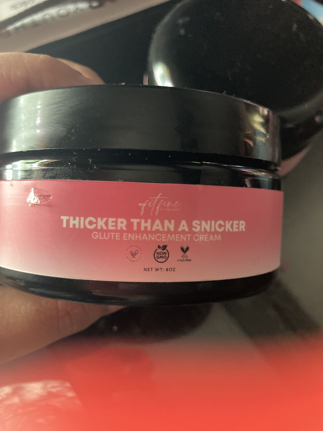 Customer photo review of Thicker than a Snicker Cream