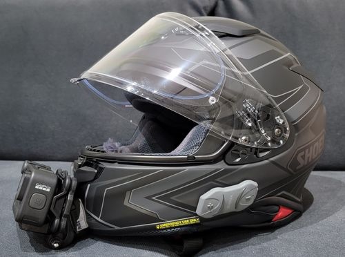 Customer photo review of Shoei RF-1400/NXR2/Z-8 Camera Mount