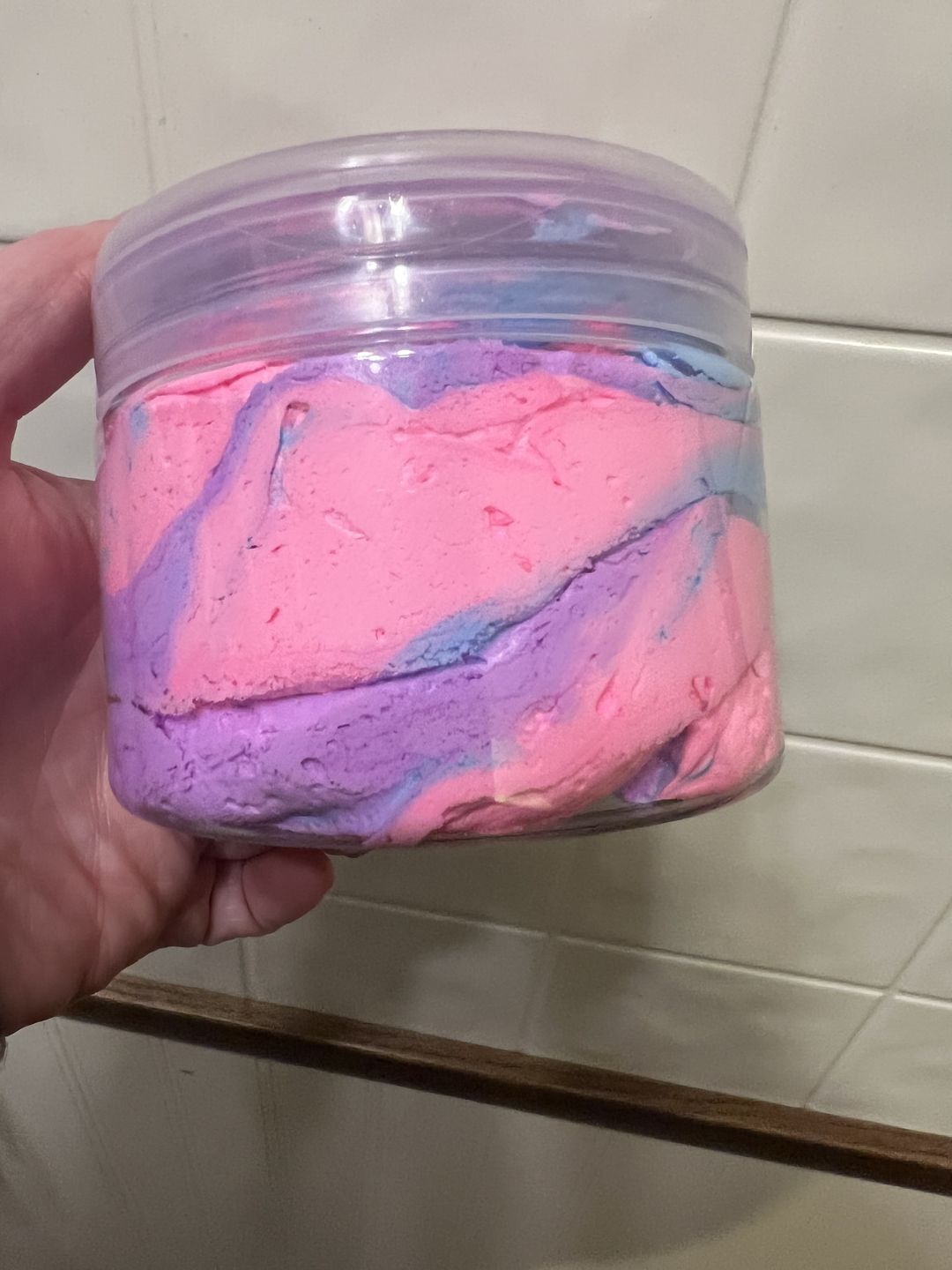 Customer photo review of Pieces of Unicorn Whipped Soap