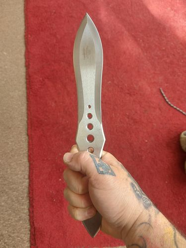 Customer photo review of Competition Triple Thrower Set - Gil Hibben