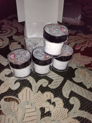 Customer photo review of Acrílico Colección Rococo Plata 4 pzas Fantasy Nails