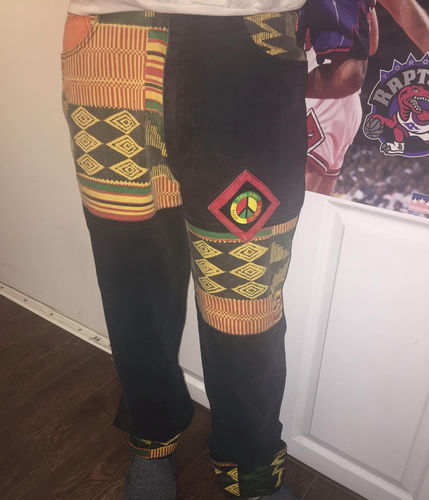 Customer photo review of Vintage Paco Jeans Peace Freedom Jeans Size 34