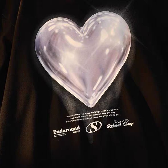 Customer photo review of Aelfric Eden Love Balloon Graphic Tee