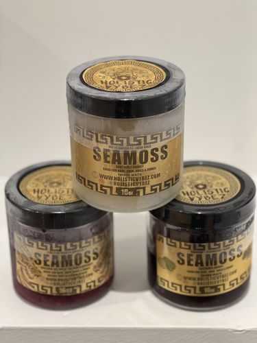Customer photo review of The Wellness Trio Sea Moss Gel Combo