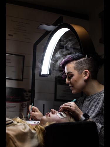 Customer photo review of CosmoGlo Original Light Bundle + Phone Clip