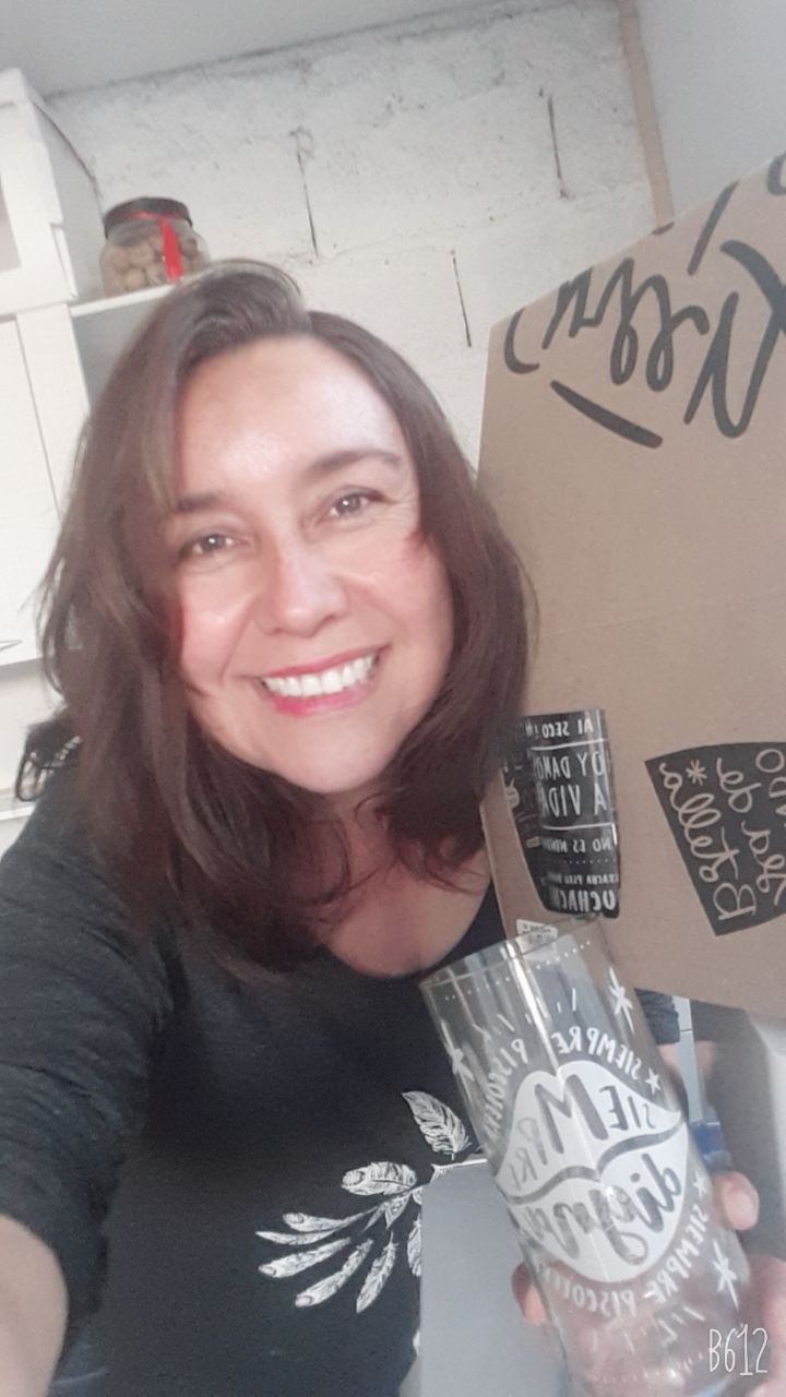Customer photo review of Piscoleras Juego de 6 Vasos