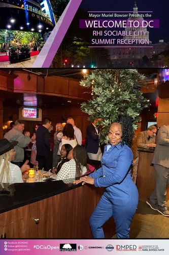 Customer photo review of Blue Classic Denim Single Breasted Jumpsuit