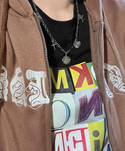 Customer photo review of Look Mom No Friends T-Shirt