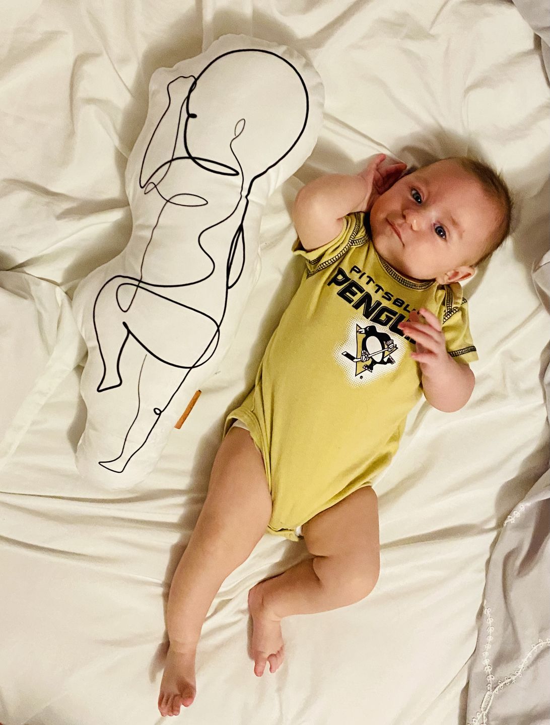 Customer photo review of Birth Pillow Line One
