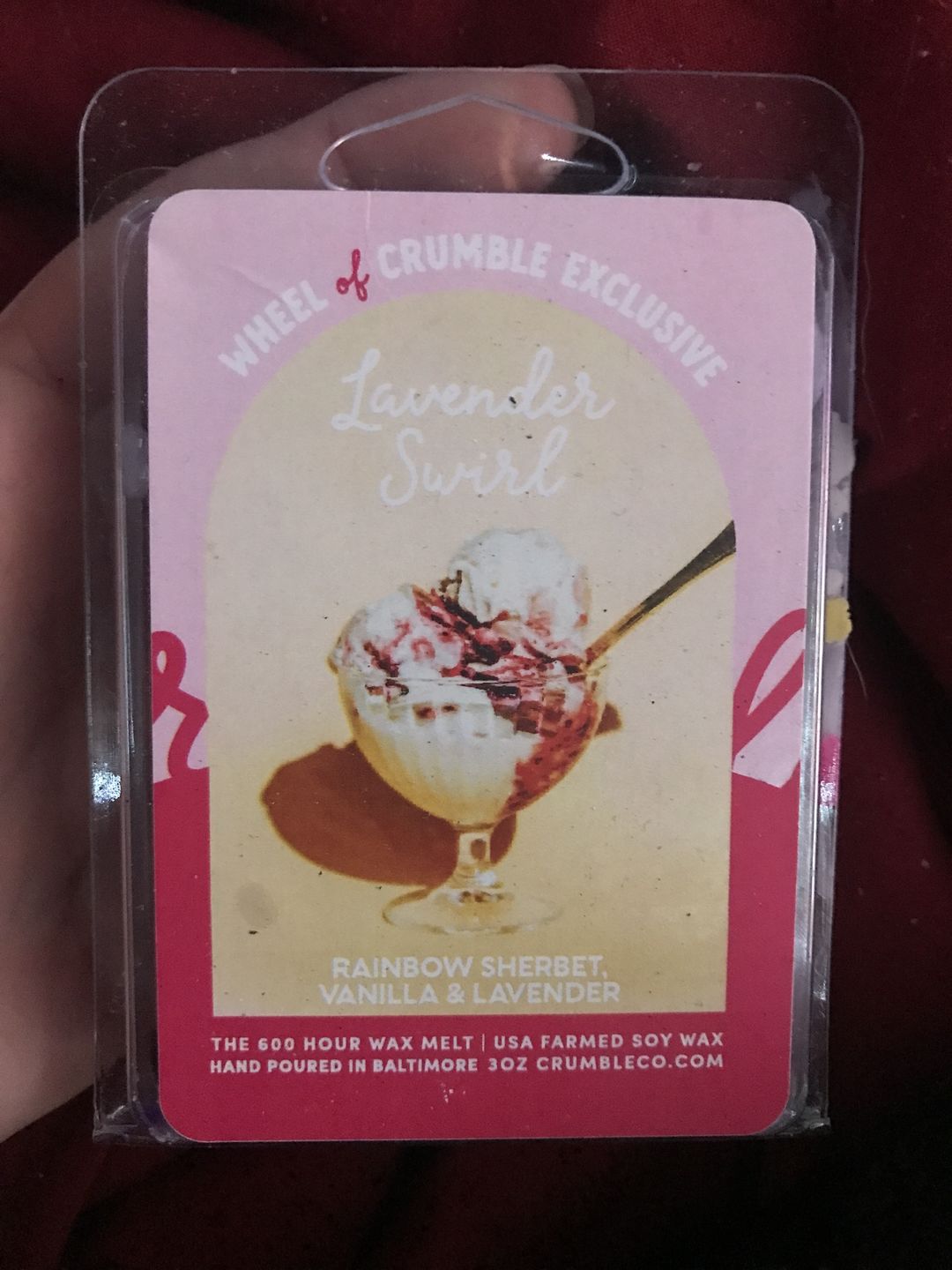 Customer photo review of Wheel of Crumble