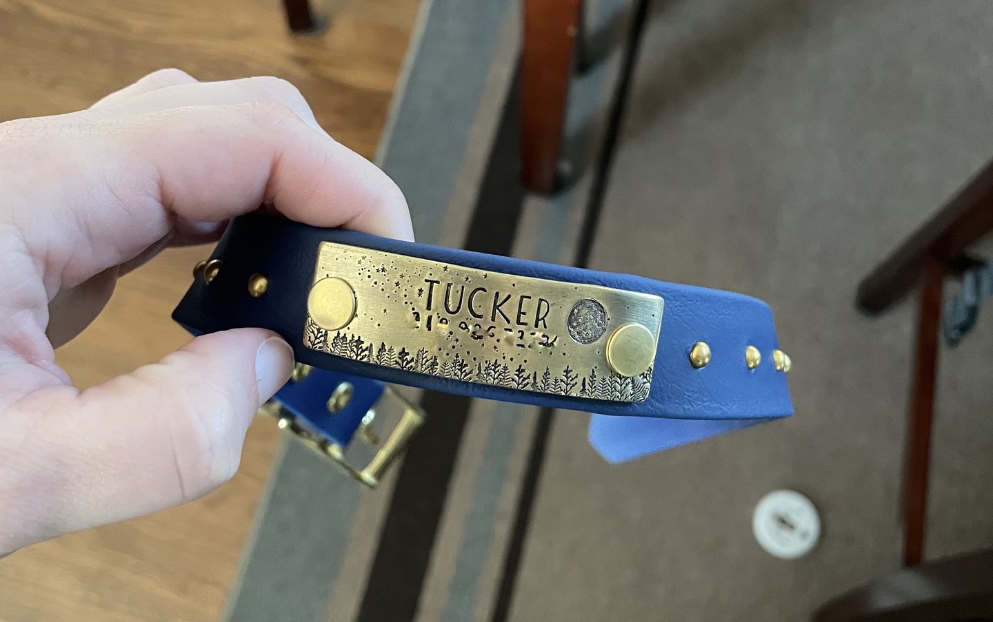 Customer photo review of Rivet-On Tag