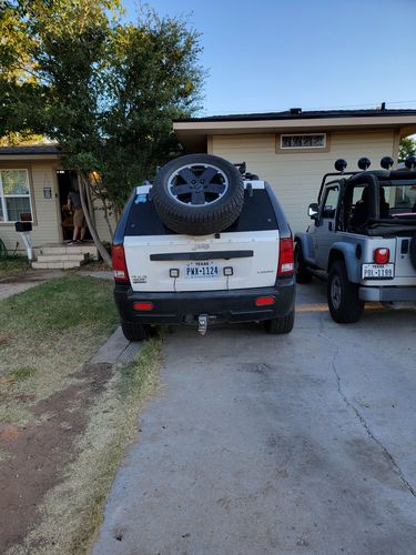 Customer photo review of Kratos - The Tire Carrier (WJ, WK, XJ)