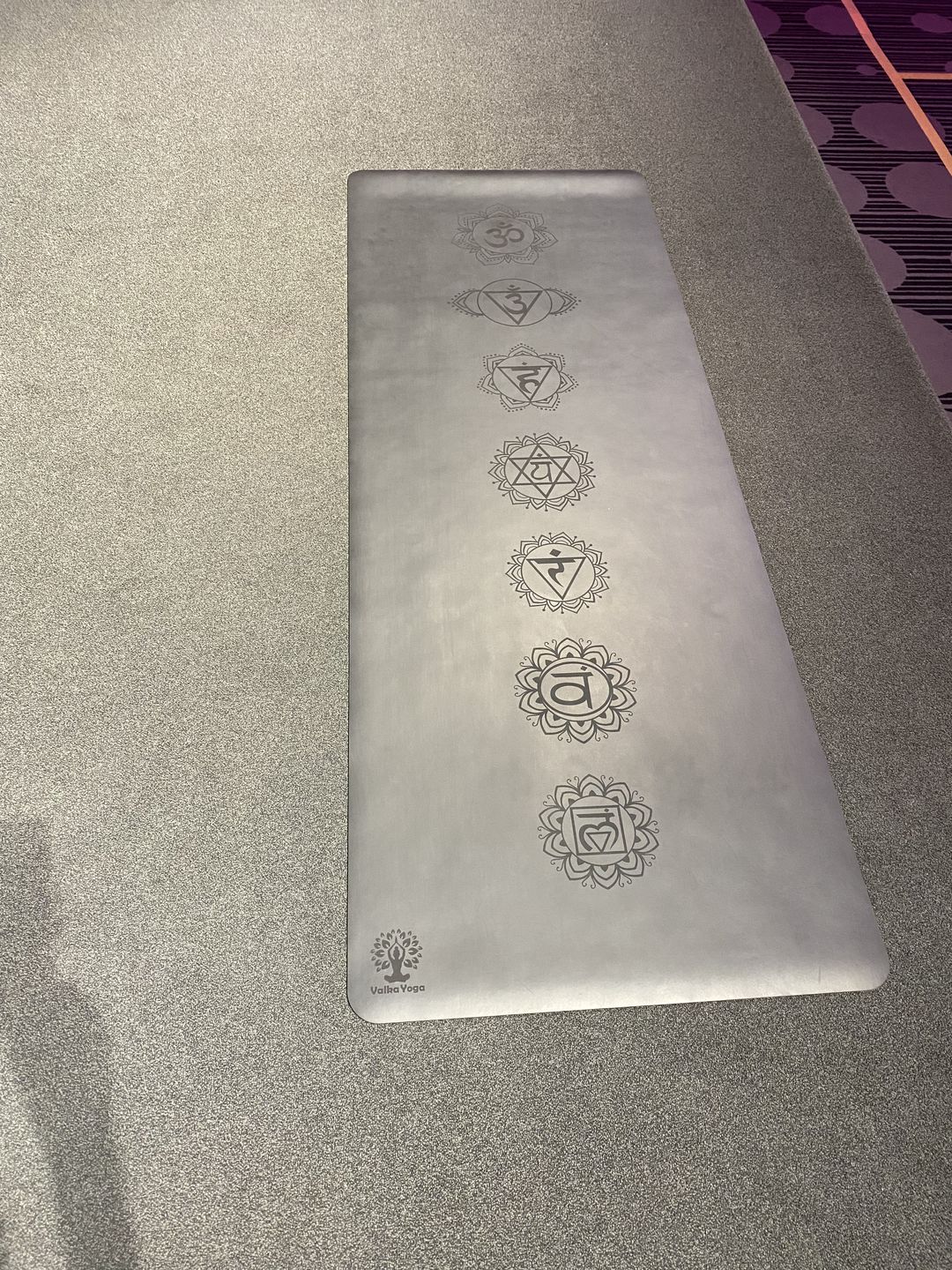 Customer photo review of Black Yoga Mat