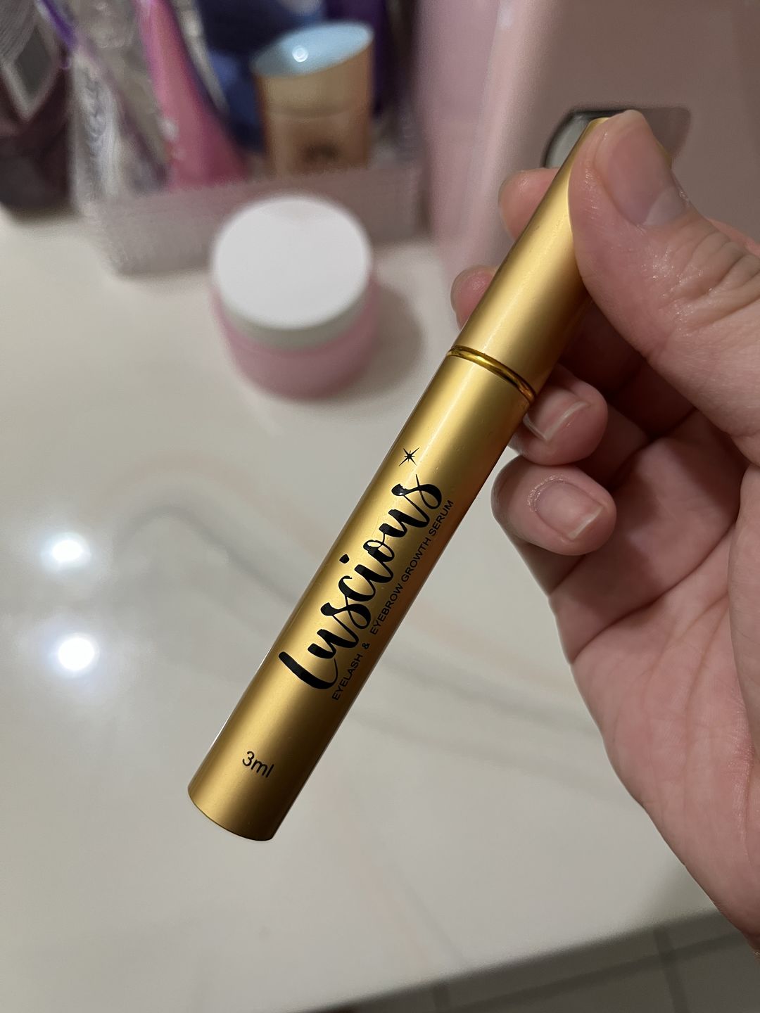 Customer photo review of Luscious Serum