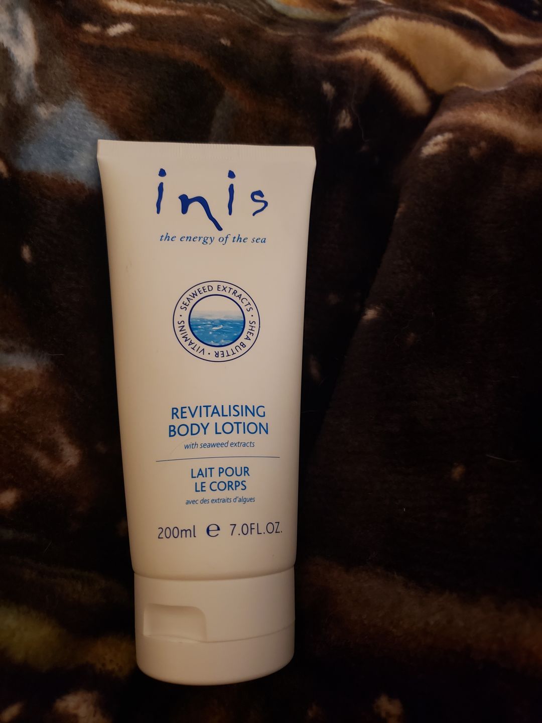 Customer photo review of Inis Revitalising Body Lotion 200ml/7 fl. oz