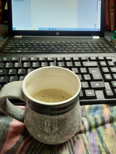 Customer photo review of Premium Coffee Frother