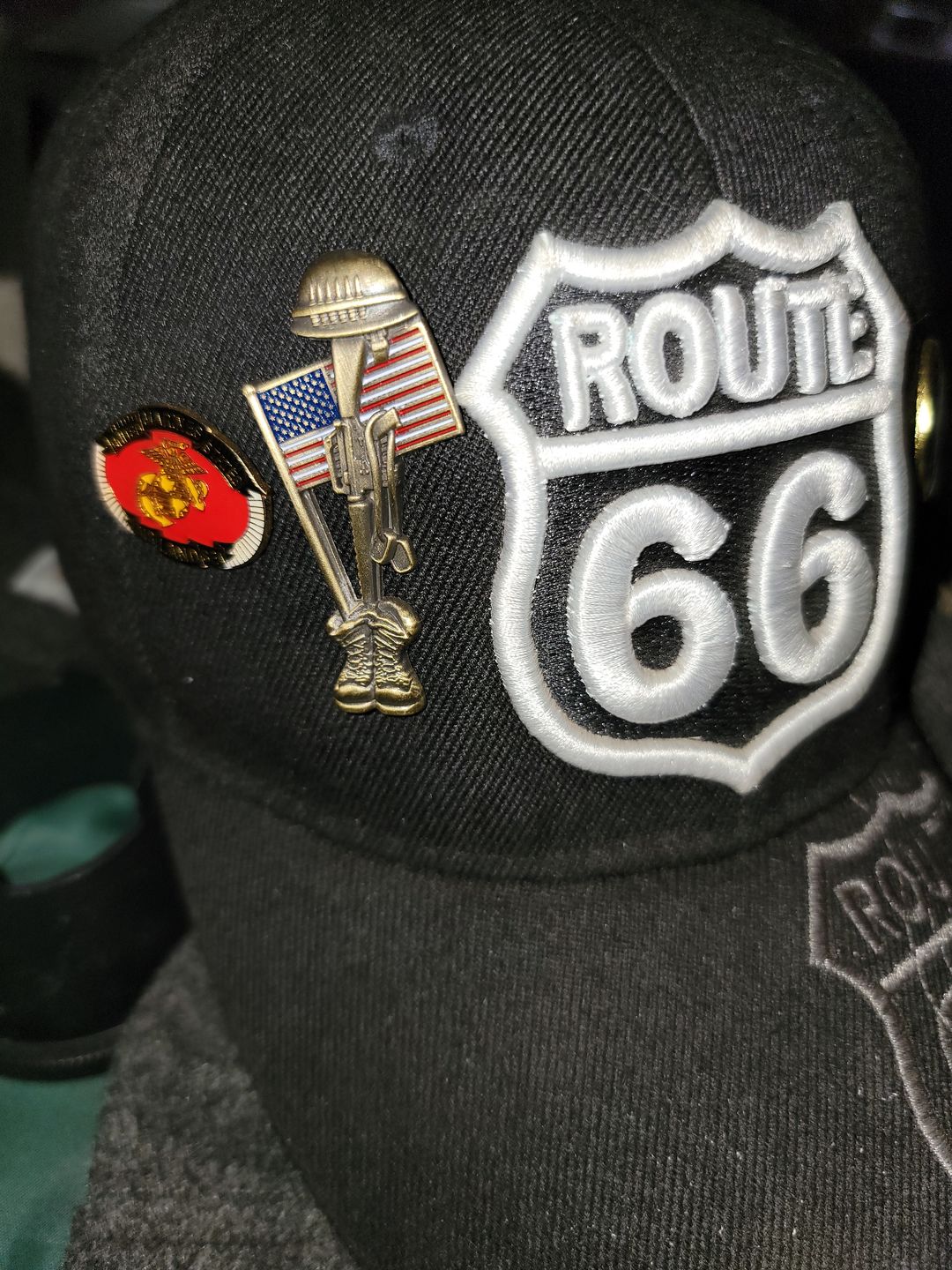 Customer photo review of Fallen Soldier USA Memorial Pin