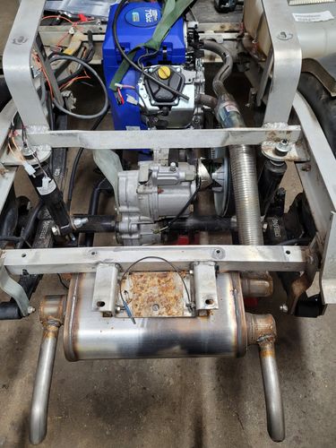 Customer photo review of 1986-1996 Club Car DS Adjustable Engine Cradle