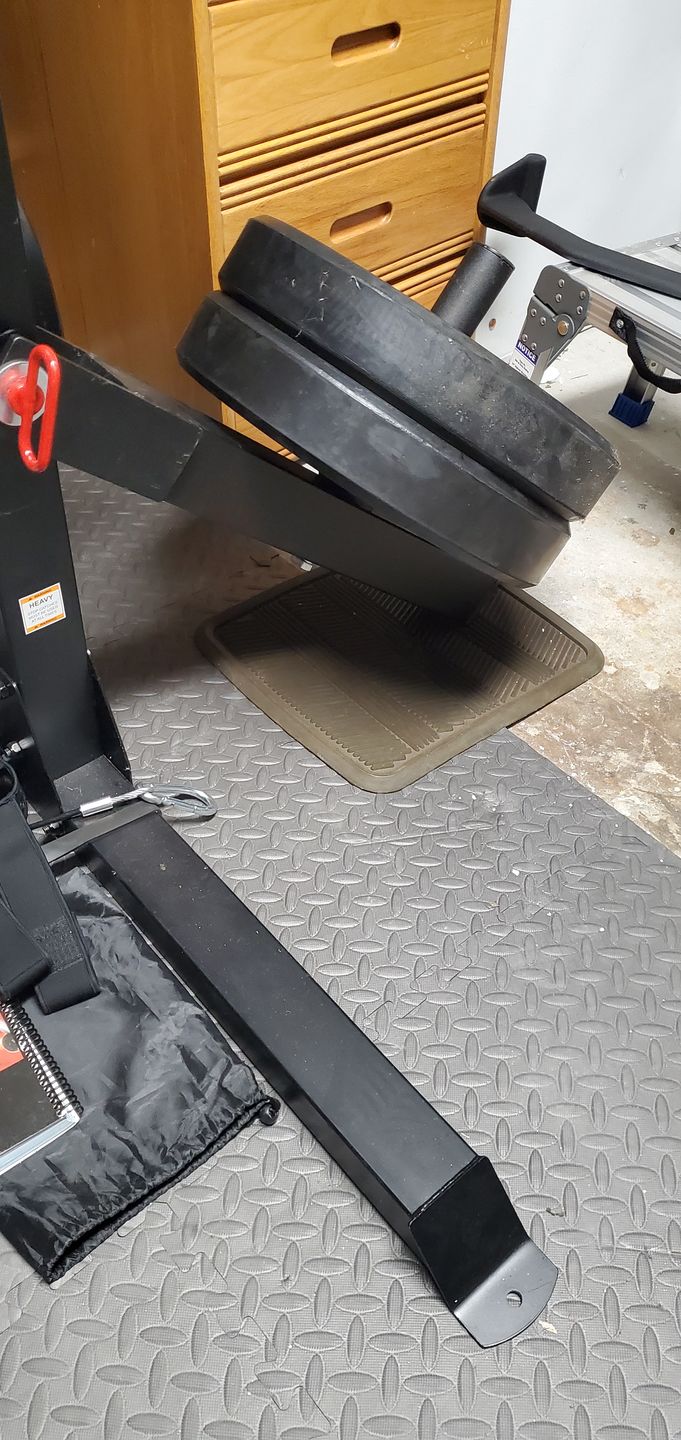 Customer photo review of Belt squat attachment