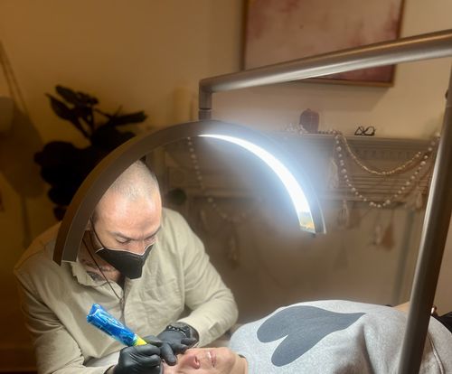 Customer photo review of CosmoGlo Original Light Bundle + Phone Clip