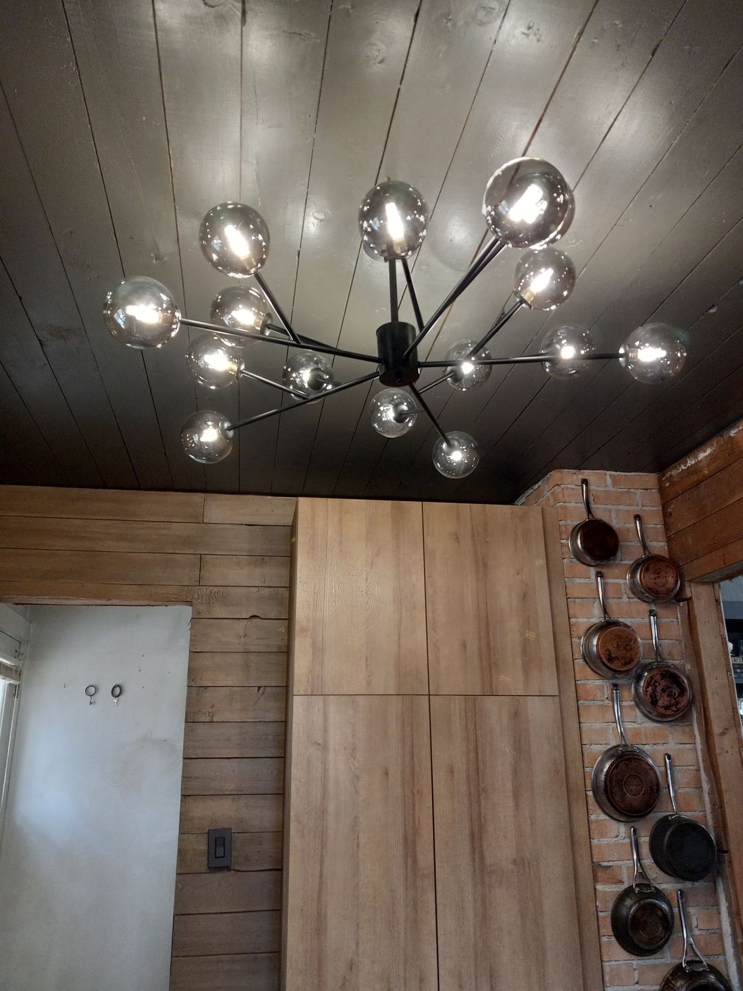 Customer photo review of Modern Sputnik Branching Bubble Chandelier
