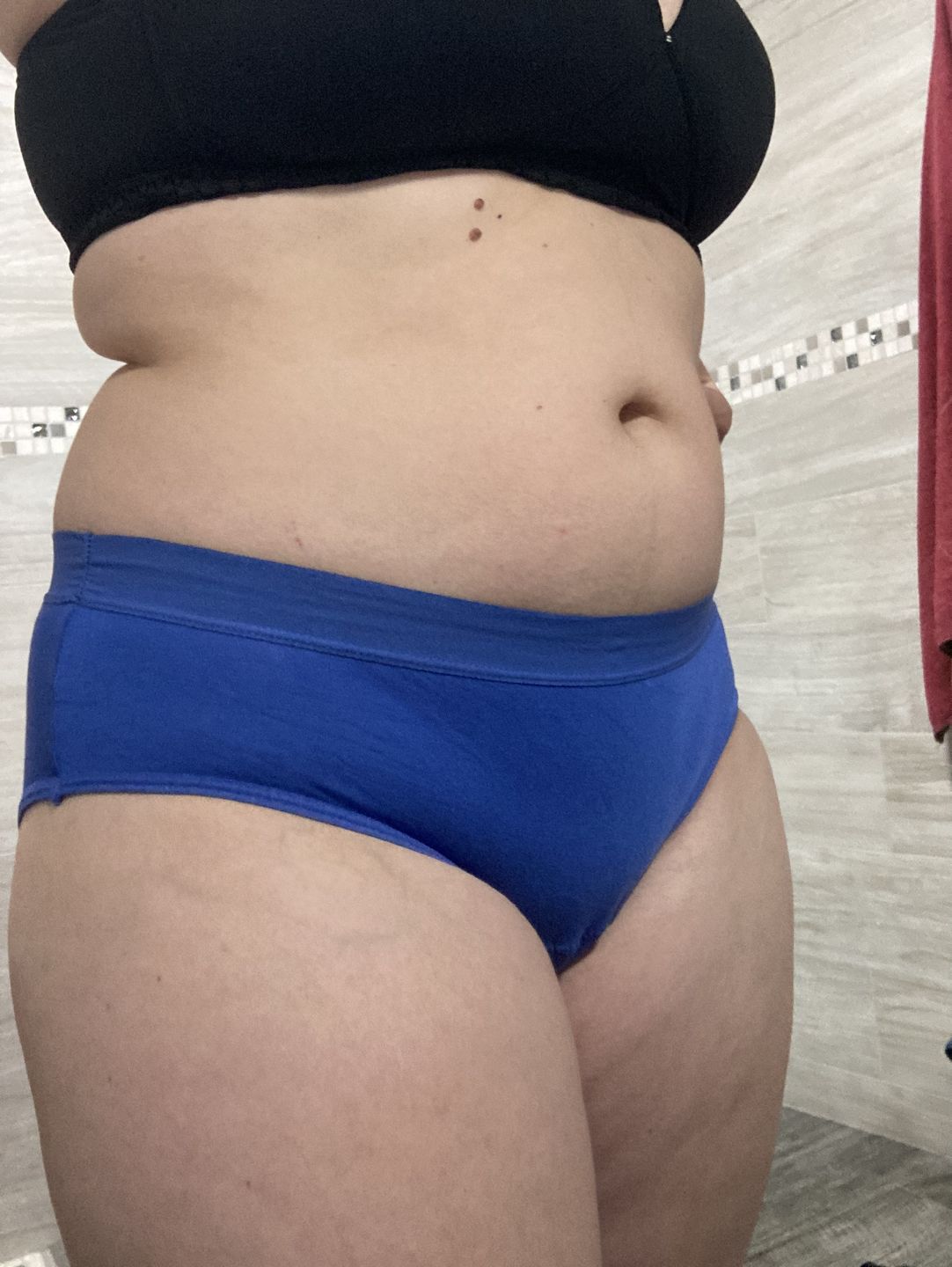 Customer photo review of Culotte Menstruelle Volga Océan pour Flux Moyen