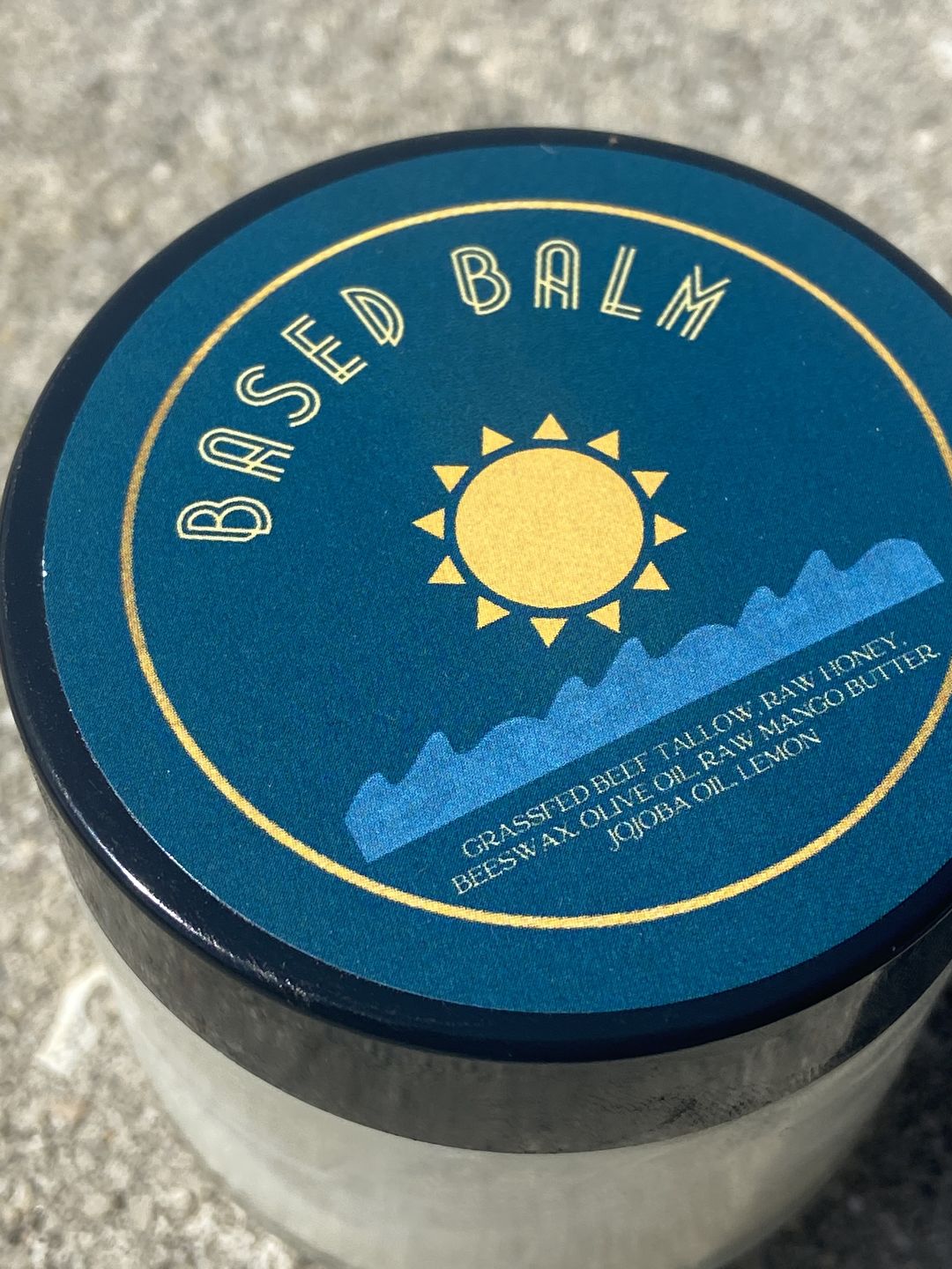 Customer photo review of Based Balm 2oz