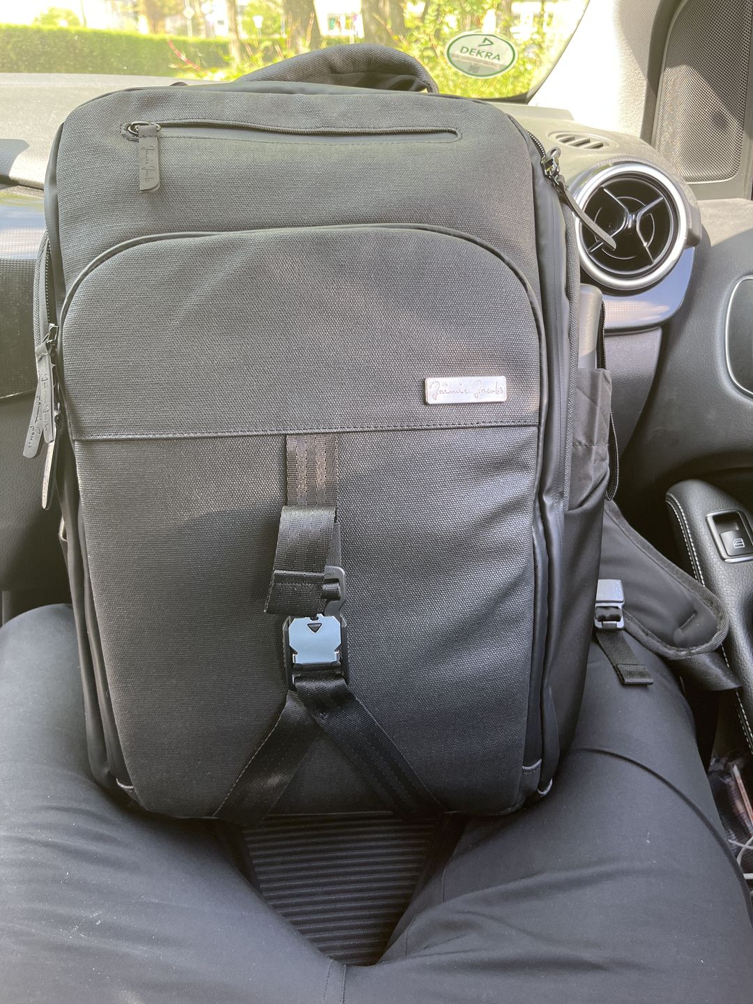 Customer photo review of Backpack – optional with laptop compartment (Tech-Sleeve)