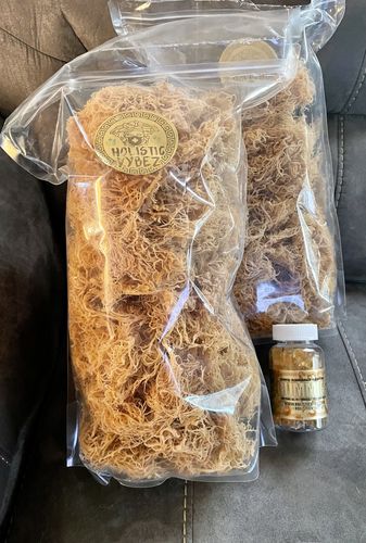 Customer photo review of The Wellness Trio Sea Moss Gel Combo