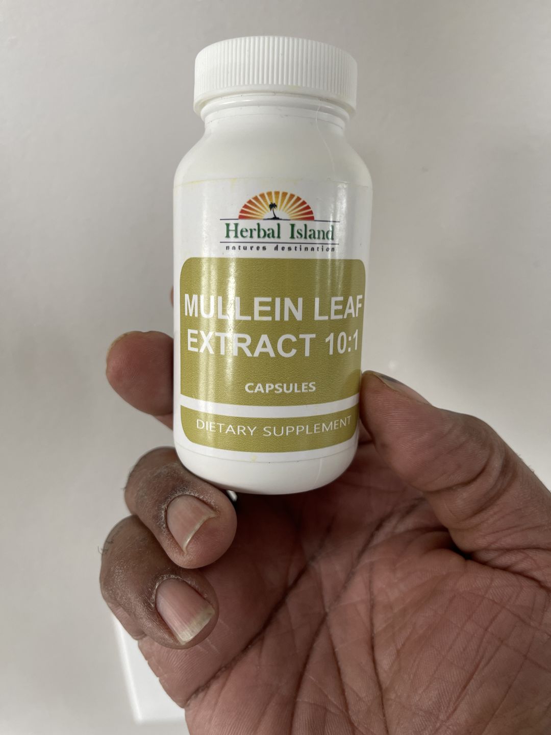 Customer photo review of Mullein Leaf Capsule (Lung Detox Mucus)