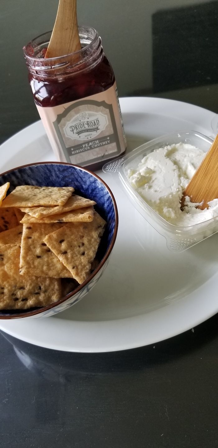 Customer photo review of Hibiscus Peach Chutney