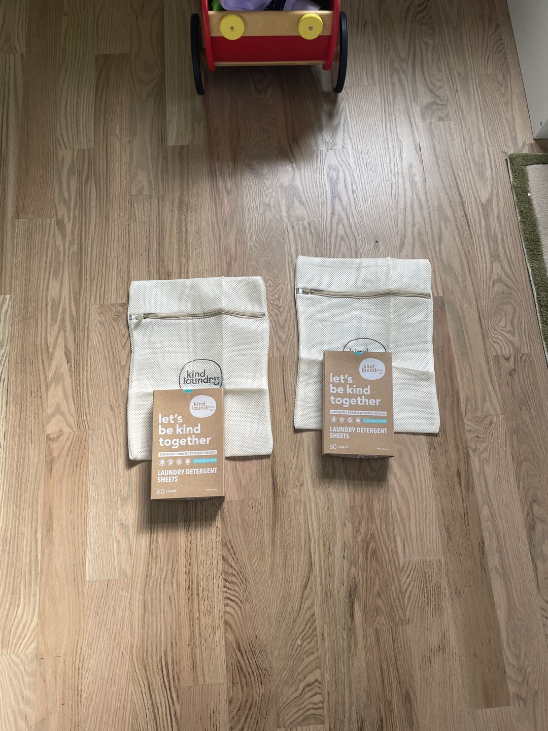 Customer photo review of Premium Washable Mesh Laundry Bag