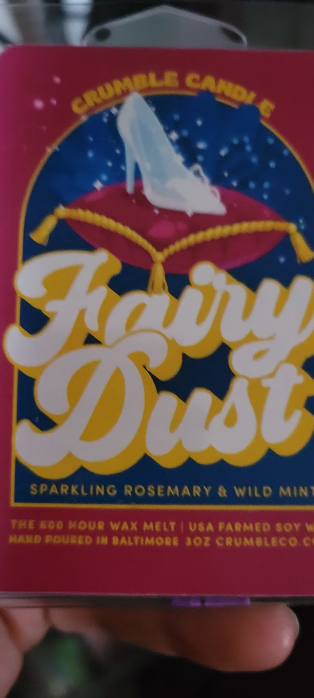 Customer photo review of Fairy Dust Wax Melts