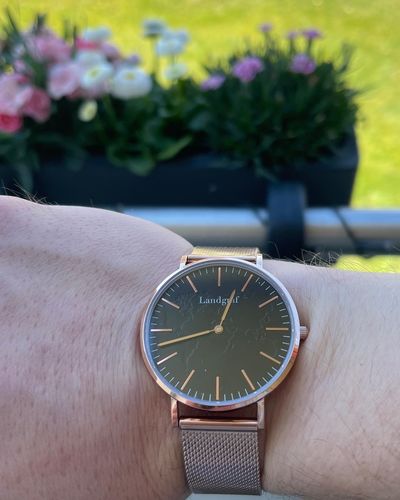 Customer photo review of World Edition Rosé Gold Black