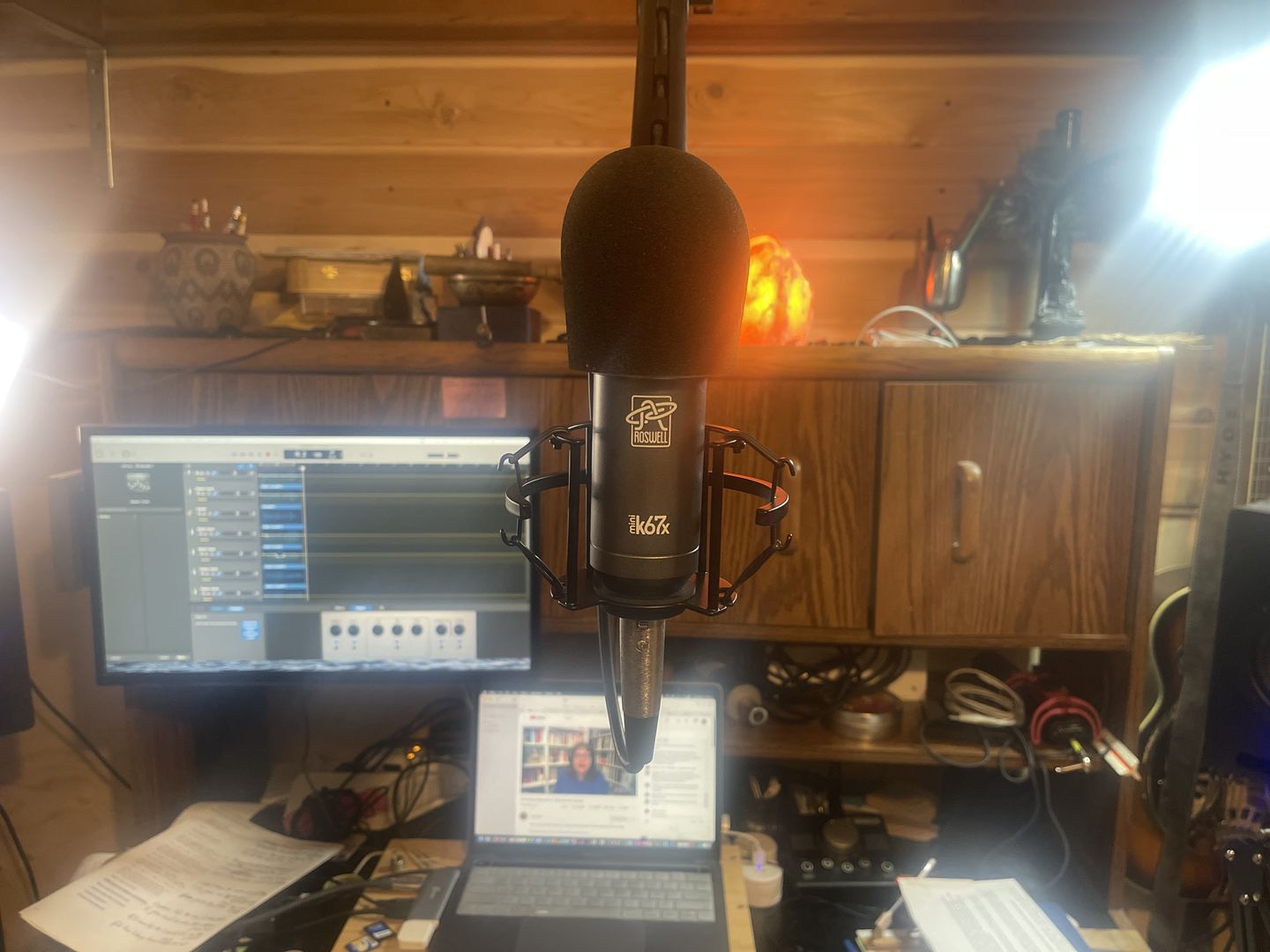 Customer photo review of Mini K67x Condenser Microphone