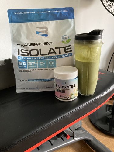 Customer photo review of Believe - Transparent Isolate 4.4lb + Saveur Gratuite