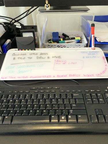 Customer photo review of DeskBoard Buddy™